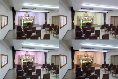 中央式場の全体写真