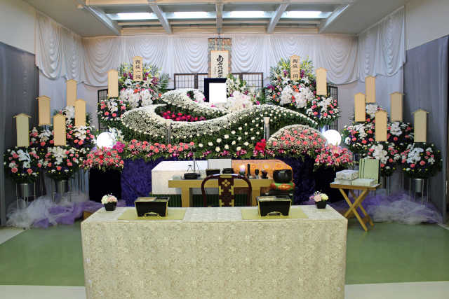 中央式場の施行例2