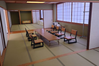 中央式場の和室