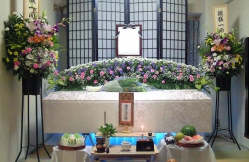 豊中市でのご葬儀事例1